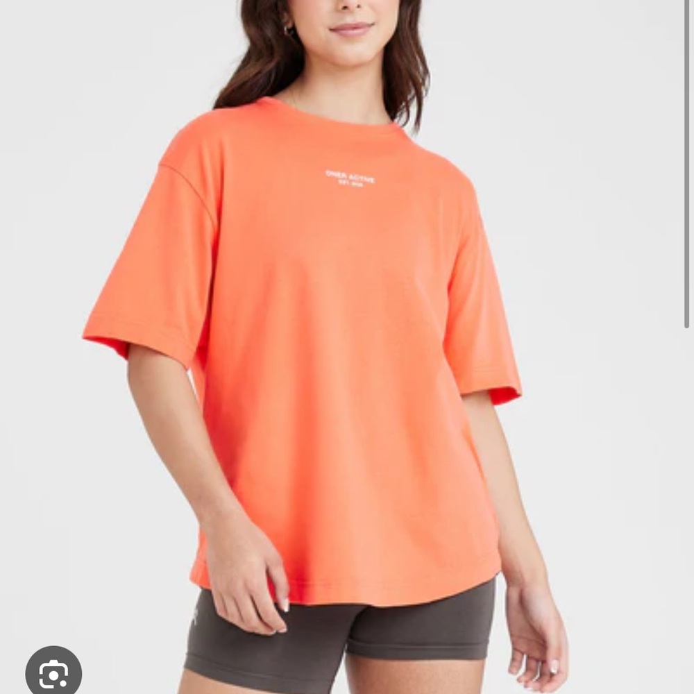 Oner Active Vibrant Orange Tee